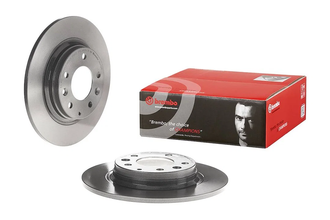 08A11211C02 – BREMBO Brake Rotor, Solid One Piece Design Wheel Bolt Pattern 5 x 114.3 Millimeter 280 Millimeter Diame...